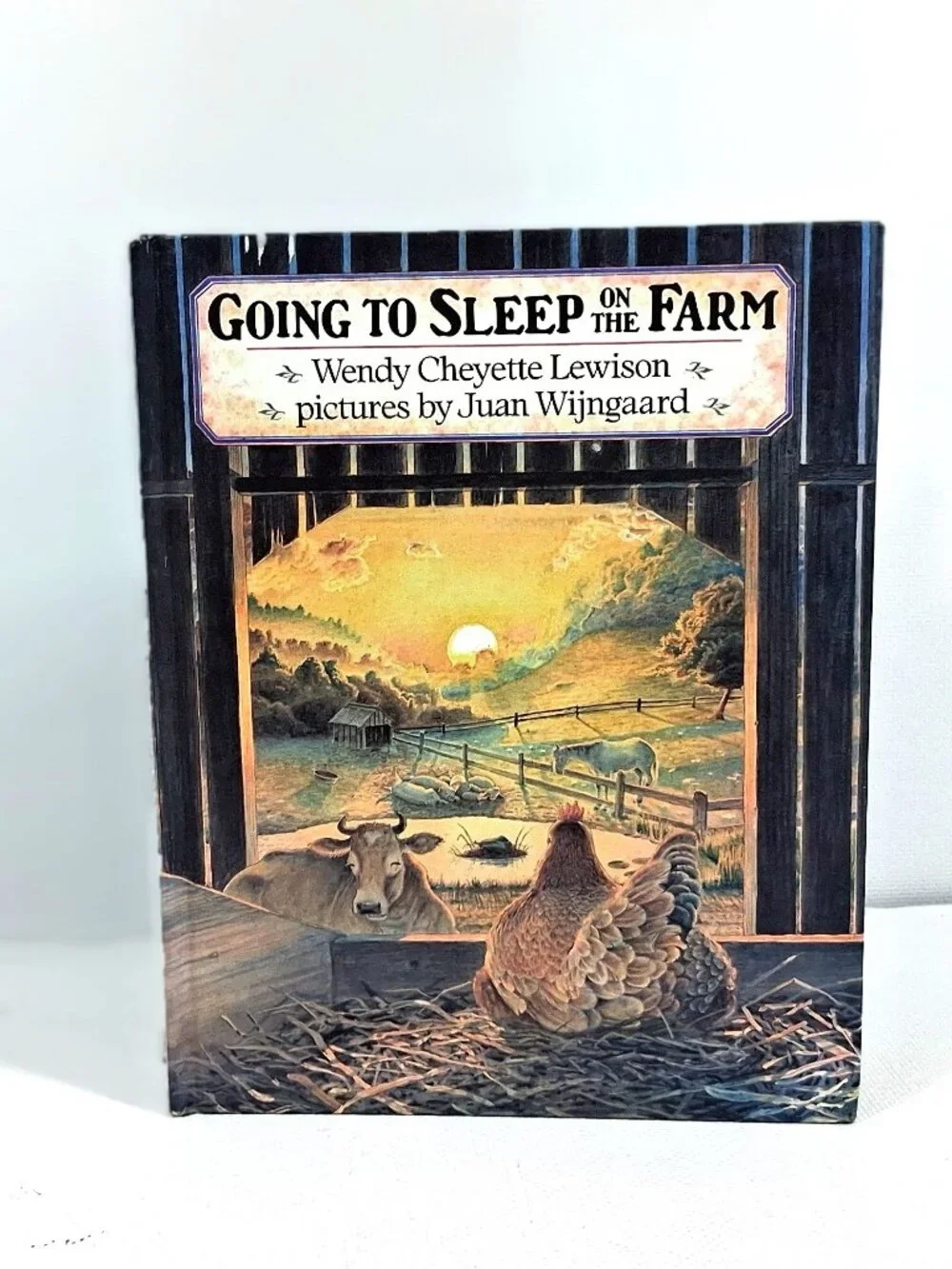 Going To Sleep On The Farm by Wendy Cheyette Lewison, Children's Book